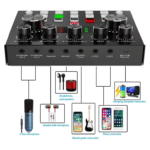 BM-800 Condenser Microphone Bundle with Voice Changer – Podcast Studio Kit for Laptop, Live Streaming, YouTube & TikTok - Image 4