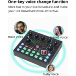BM-800 Condenser Microphone Bundle with Voice Changer – Podcast Studio Kit for Laptop, Live Streaming, YouTube & TikTok - Image 5