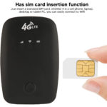 4G Mobile Hotspot Router – Portable SIM Card Router with LED Display, Long Battery Life, Pocket-Sized Device for Home or Travel Use - Image 2