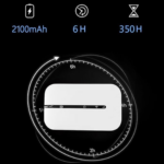 Afrilink 4G LTE MIFI Mobile WiFi Hotspot – Portable Pocket Router for 4G Internet, SIM Card Support, and Multi-Device Connectivity - Image 4