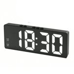 SZ-810 Multifunctional LED Alarm Clock – Large Display with Weekday Alarm, High Volume, Battery Operated, Unisex Design for Home and Room Decor