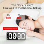 SZ-810 Multifunctional LED Alarm Clock – Large Display with Weekday Alarm, High Volume, Battery Operated, Unisex Design for Home and Room Decor - Image 3