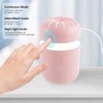USB Mini Car Air Humidifier and Essential Oil Diffuser with 300ml Capacity – White - Image 5
