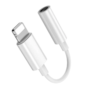 Apple Lightning 8-Pin to 3.5mm Audio Jack Adapter AUX Converter for iPhone 14, 13, 12, 11, X, XS, 8, 7, 6S, SE, iPod & iPad – Headphone and Car Stereo Connector, White Brand: ZQWINT