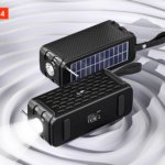 LP V94 Multifunctional Outdoor Bluetooth Speaker – 8W Output, 800mAh Battery, Supports Bluetooth/TF Card/USB/FM with Solar Charging Panel - Image 3