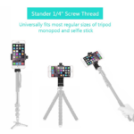 Universal Adjustable Smartphone Tripod Mount Adapter for iPhone and Samsung - Image 5