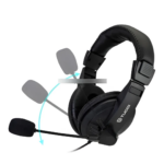 TC-L750MV Stereo Gaming Headset with Microphone for PC – Clear Audio, Comfortable Fit (Black) - Image 4