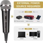 Generic USB Microphone for PC – High-Sensitivity Mini Condenser with 3.5mm Plug for iPhone, iPad, and Android, Ideal for Music Recording, Podcasting, Meetings, and a Perfect Gift for Kids - Image 5