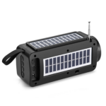YG-A103 Wireless Stereo Bass Speaker with Solar Charging, Torch Light, Super Bass Active BT Portable Speaker with FM Radio, TF Card & USB Support - Image 2