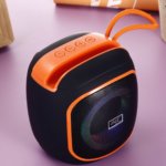 JZ-1125 Portable Wireless Bluetooth Speaker – LED Color Lights, Stereo Bass Woofer, FM Radio, HiFi Mini Music Speaker - Image 5