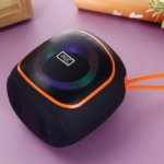 JZ-1125 Portable Wireless Bluetooth Speaker – LED Color Lights, Stereo Bass Woofer, FM Radio, HiFi Mini Music Speaker - Image 2