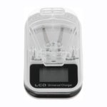 Desktop Charger with LCD Display and USB Charging Port for Convenient Power Management