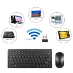 KM901 Wireless Keyboard and Mouse Combo – 2.4G 78-Key Mini Portable Office Set - Image 5