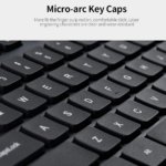 KM901 Wireless Keyboard and Mouse Combo – 2.4G 78-Key Mini Portable Office Set - Image 3