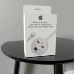 Apple 35W Dual USB-C Power Socket with 4-Port Extension and LCD Digital Display for iPhone Charging - Image 2