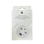 Apple 35W Dual USB-C Power Socket with 4-Port Extension and LCD Digital Display for iPhone Charging