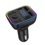 G39 Car Bluetooth FM Transmitter Adapter With Type-C & Dual USB Fast Charging - Image 2