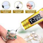 T-7000 Black Multipurpose Industrial Adhesive Glue – Transparent Bonding Tool for Phone Frame Repair, Nail Art, Resin Crafts, Back Cover, Jewelry & Glass (110ML) - Image 2