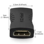 HDMI Female to Female Coupler Adapter, High-Definition Extension Connector for TV, PC, PS3, DVD Player, and Projector - Image 5