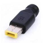DC Power Adapter, 5.5×2.1mm Female to DC Square Plug Connector Adapter for Power Connection Conversion