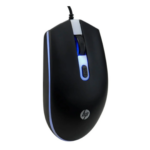 HP M180 Wired Gaming Mouse with 7-Color LED Lighting, 1600 DPI Optical Sensor, and 4-Button Control – Black - Image 2