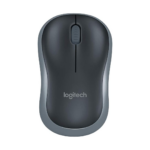 Logitech M185 Wireless Mouse with 2.4GHz Receiver, Ergonomic Design, and Silent Operation for PC and Mobile Use