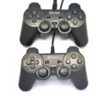 UCOM USB Double Shock Gamepad Controller – Wired Gaming Controller with Dual Vibration – Black - Image 2