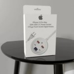 Apple 35W Dual USB-C Power Socket with 4-Port Extension and LCD Digital Display for iPhone Charging - Image 2