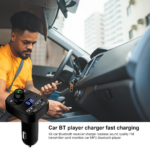 X8 Bluetooth Car Kit Hands-Free FM Transmitter With USB Charger, Multifunctional Wireless MP3 Player - Image 4