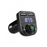 X8 Bluetooth Car Kit Hands-Free FM Transmitter With USB Charger, Multifunctional Wireless MP3 Player - Image 5