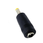 DC Power Adapter Connector, 5.5×2.5mm Male Plug to 5.5×2.1mm Female Jack Coupler, DC 5521 Female to 5525 Male Power Cable Converter for Laptop and Power Interfaces