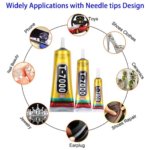 T-7000 Black Multipurpose Industrial Adhesive Glue – Transparent Bonding Tool for Phone Frame Repair, Nail Art, Resin Crafts, Back Cover, Jewelry & Glass (110ML) - Image 3