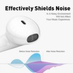 Oraimo Pro 5S Mini Wireless Bluetooth Earbuds with High-Performance Sound and Compact In-Ear Design – White - Image 5