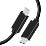 USB-C to USB-C Video Cable, 4K UHD Display, Audio Transmission, 100W PD Fast Charging & 10Gbps High-Speed Data Transfer