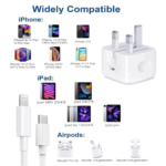 120W USB-C Power Adapter with USB-C to Lightning Cable (1M) – Fast Charging Power Adapter - Image 5