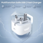 35W Fast Charging USB-C Charger head for iPhone, iPad, and AirPods - Image 3