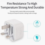 35W Fast Charging USB-C Charger head for iPhone, iPad, and AirPods - Image 4