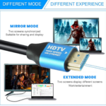 10M Premium High-Speed HDMI Cable with 4K Ultra HD Video, High-Fidelity Audio & HDTV Support - Image 2