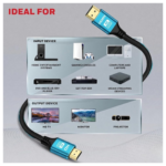 10M Premium High-Speed HDMI Cable with 4K Ultra HD Video, High-Fidelity Audio & HDTV Support - Image 3
