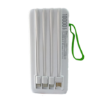 GERLAX P122 10000mAh Lithium Polymer Power Bank with 3A Fast Charging and 4-Port Output - Image 5
