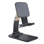 L-311 Compact Foldable Mobile Phone Holder Adjustable Desktop Stand for Smartphones and Tablets