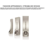 Samsung 4GB USB 3.0 Metal Pen Drive High-Speed Portable Flash Memory Stick - Silver - Image 3