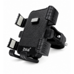 ZNKAI ZK-07 360° Rotating Bicycle & Motorcycle Phone Holder with Shock Absorption and Quick Installation