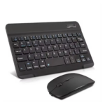 GreenLYCA Rechargeable Wireless Bluetooth Keyboard & Silent Mouse Combo for Mac, PC, Laptops, iPad & Tablets – Ultra-Slim, Lightweight & Portable