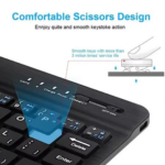 GreenLYCA Rechargeable Wireless Bluetooth Keyboard & Silent Mouse Combo for Mac, PC, Laptops, iPad & Tablets – Ultra-Slim, Lightweight & Portable - Image 5