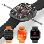 T2000 Ultra Max Smart Watch Combo Pack with AirPods, Fitness Features and Protective Cover - Image 2