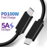 USB-C to USB-C Video Cable, 4K UHD Display, Audio Transmission, 100W PD Fast Charging & 10Gbps High-Speed Data Transfer - Image 2
