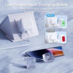 65W Type-C Fast Charger Plug with Lightning Charging Cable for iPhone and iPad - Image 3