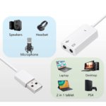 3D Virtual 7.1 Channel USB Sound Card with Plug-and-Play Functionality - Image 3