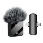 F15-2 Dual Wireless Lavalier Microphone System for Phones, Vlogging, Interviews and Content Creation – Black - Image 3